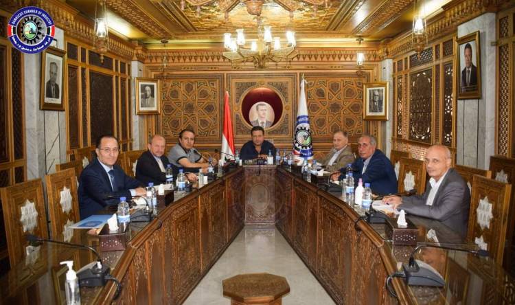 غرفة صناعة دمشق تستعد لتنفيذ مشروع لأتمتة شهادات المنشأ لتناسب اتفاقيات