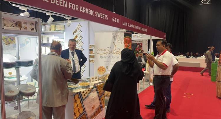 حلويات بدر الدين تشارك في معرض أبو ظبي الدولي للأغذية 
