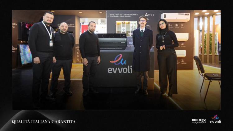 قنصل السفارة الإيطالية يزور معرض BUILDEX سوريا لمواكبة الإعلان الرسمي لدخول ايفولي للسوق السورية 
